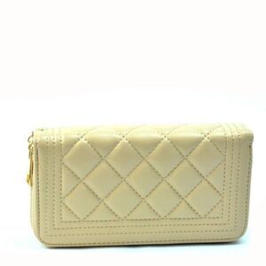 Women Small Crossbody Bag Cellphone Purse Soft Quilted Double layer Zip Around